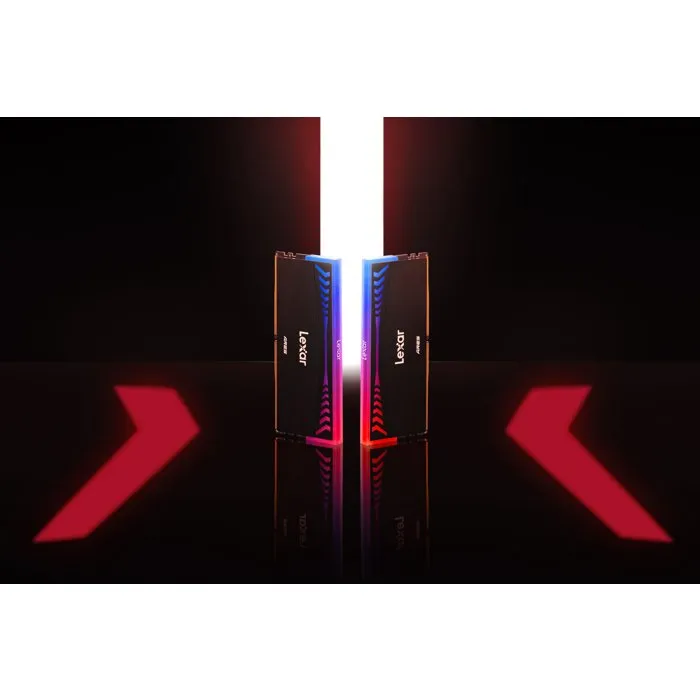 Lexar Ares DDR5 32 Go (2x 16 Go) 8000 MT/s CL38 RGB Noir Lexar Ares DDR5 32 Go (2x 16 Go) 8000 MT/s CL38 RGB Noir