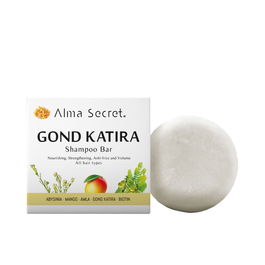 Alma Secret Shampoing Solide Katira 85g - Renforçant, Nourrissant, Anti-frisottis, Volumisant, Tous Cheveux