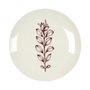 Home Deco Factory Plat Cottage Rouge 20 cm