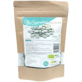 Dream Foods Alga Spirulina 300 comprimés Bio - Complément alimentaire