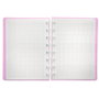 LOVELY STORY Carnet A4 Majesty Capibara avec 100 pages à carreaux, Cahier de notes de qualité supérieure pour bureau et école