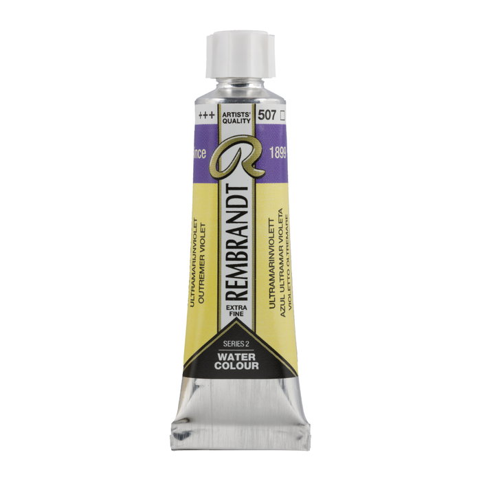 Rembrandt Aquarelle en tube Bleu outremer violet 507 10 ml Rembrandt Aquarelle en tube Bleu outremer violet 507 10 ml