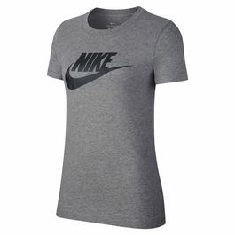 T-shirt à manches courtes femme Nike Gris foncé M