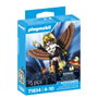 Playmobil Héroïne Alada 71834 - Figurine guerrier faucon avec ailes articulées, casque doré et double fronde