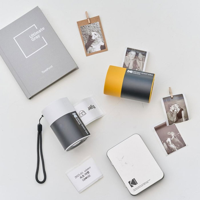 Kodak MemoShot Era MS100 Appareil Photo Instantané Thermique avec Bluetooth et 9 Rouleaux de Papier Kodak MemoShot Era MS100 Appareil Photo Instantané Thermique avec Bluetooth et 9 Rouleaux de Papier