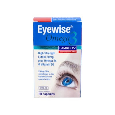 LAMBERTS Eyewise Omega 3 avec Lutéine - 60 Capsules LAMBERTS Eyewise Omega 3 avec Lutéine - 60 Capsules