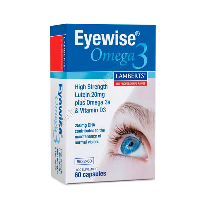 LAMBERTS Eyewise avec Lutéine, Zéaxanthine et Oméga 3 LAMBERTS Eyewise avec Lutéine, Zéaxanthine et Oméga 3