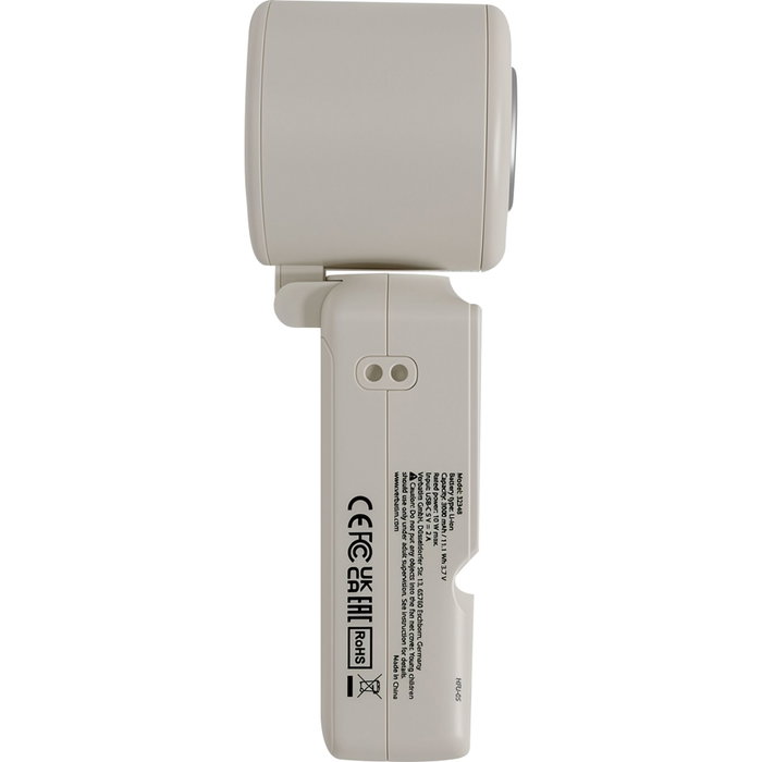 Verbatim Cool'n'Go Ice Touch Mini Ventilateur à main Blanc / Argent Verbatim Cool'n'Go Ice Touch Mini Ventilateur à main Blanc / Argent