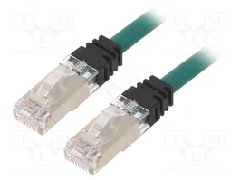 PANDUIT Cordon de raccordement Cat 6a S/FTP 1m vert RJ45