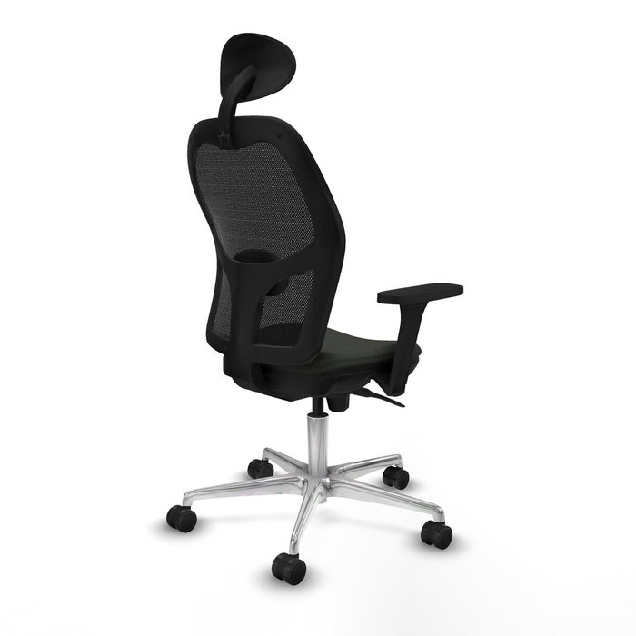 Piqueras y Crespo Chaise de Bureau avec Appui-tête Jorquera 3D086N1 Noir Piqueras y Crespo Chaise de Bureau avec Appui-tête Jorquera 3D086N1 Noir