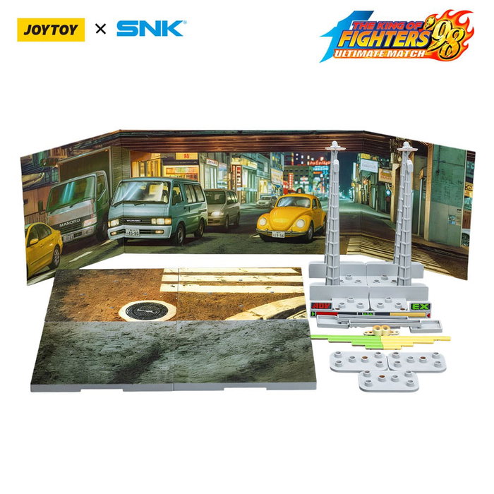 The King Of Fighters '98 Diorama Stage Base Japan Street The King Of Fighters '98 Diorama Stage Base Japan Street