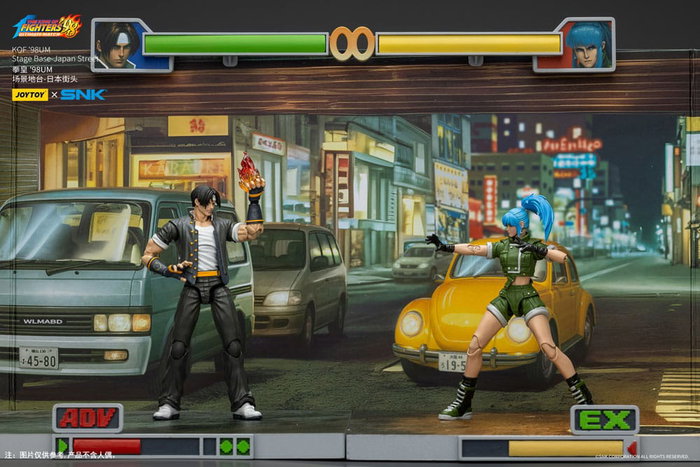 The King Of Fighters '98 Diorama Stage Base Japan Street The King Of Fighters '98 Diorama Stage Base Japan Street