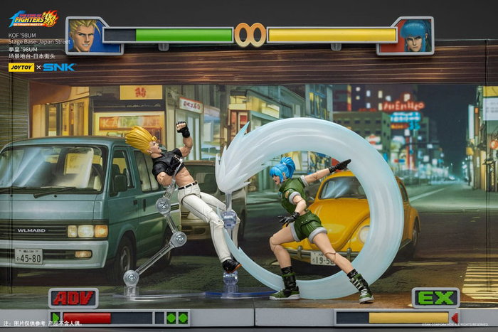The King Of Fighters '98 Diorama Stage Base Japan Street The King Of Fighters '98 Diorama Stage Base Japan Street