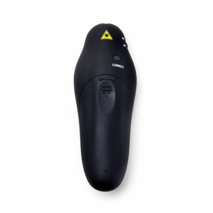 Dicota Pin Point - Pointeur laser sans fil pour présentation avec récepteur USB intégré et prise en main ergonomique - Classe 1