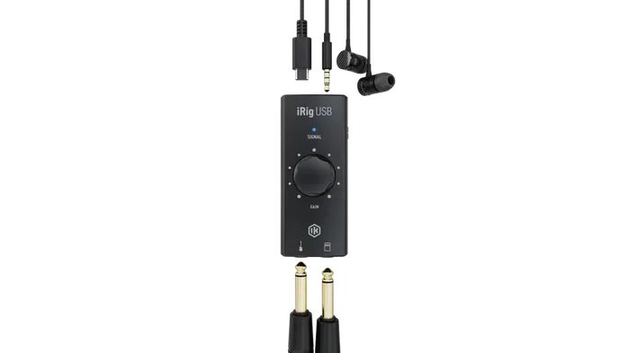 IKMULTIMED Interface de Guitare USB-C pour iPhone, iPod touch, iPad, Mac et PC IKMULTIMED Interface de Guitare USB-C pour iPhone, iPod touch, iPad, Mac et PC