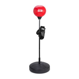 Ociotrends Sac de boxe - Hauteur réglable 1,26 m à 1,46 m - Circonférence 73 cm, Hauteur 23 cm - Recommandé à partir de 6 ans