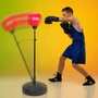 Ociotrends Sac de boxe - Hauteur réglable 1,26 m à 1,46 m - Circonférence 73 cm, Hauteur 23 cm - Recommandé à partir de 6 ans