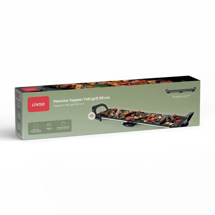 Livoo Plancha Teppan Yaki DOC353 XXL 90 cm