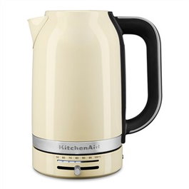 KitchenAid Hervoir 5KEK1701 EAC Bouilloire avec Calendrier Précis et Température Variable, Grande Capacité, 7 Positions de 50°C à 100°C