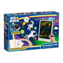 WORLD BRANDS - Ardoise de dessin à écran LCD, avec planches d'apprentissage des lettres et formes (Langue : espagnol), Pour enfant à partir de 4 ans, Modèle BM803858