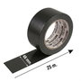 WOLFPACK LINEA PROFESIONAL Cinta Americana Muscle noire 48 mm x 25 m