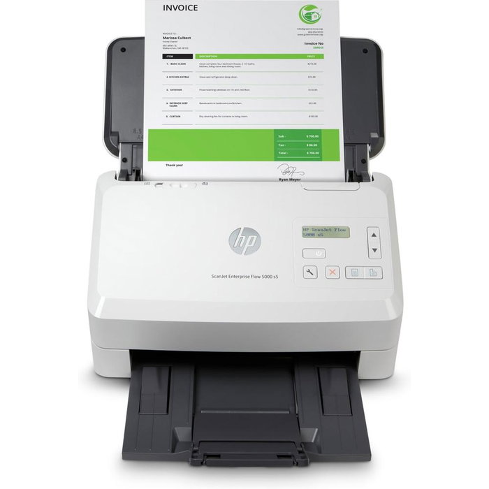 HP Scanjet Enterprise Flow 5000 Scanner A4 600x600 DPI Alimentation 80 feuilles USB HP Scanjet Enterprise Flow 5000 Scanner A4 600x600 DPI Alimentation 80 feuilles USB