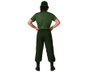 atosa Déguisement Guardia Civil - Camiseta Verde pour Homme Adulte Taille XS-S avec Pantalon et Casquette en Polyester