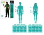 atosa Déguisement Guardia Civil - Camiseta Verde pour Homme Adulte Taille XS-S avec Pantalon et Casquette en Polyester