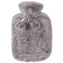Sensly Bouillotte 2 L avec housse en fausse fourrure