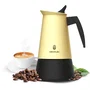 Cecotec Piccolina 600 Beige - Cafetière italienne 300 ml compatible induction