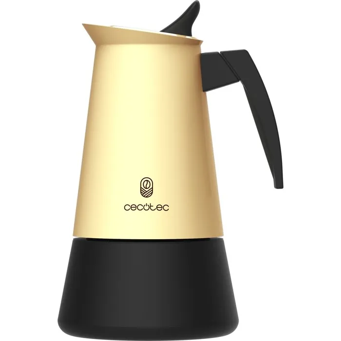 Cecotec Piccolina 600 Beige - Cafetière italienne 300 ml compatible induction Cecotec Piccolina 600 Beige - Cafetière italienne 300 ml compatible induction