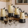 Cecotec Piccolina 600 Beige - Cafetière italienne 300 ml compatible induction
