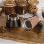 Cecotec Piccolina 600 Beige - Cafetière italienne 300 ml compatible induction