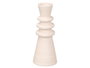 GIFTDECOR Jarrón Sahara Moderno Blanco Mediano