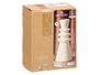 GIFTDECOR Jarrón Sahara Moderno Blanco Mediano