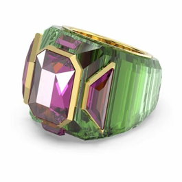 Swarovski Bague en Cristal Verte Taille 52