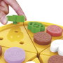 Tachan Set de Pizza Jouet pour Enfants, 2 Condiments, 6 Parts, 18 Aliments Jouets, Moule, Couteau et Spatula, Développe Jeu de Rôles et Compétences Sociales, pour 2 Ans et Plus