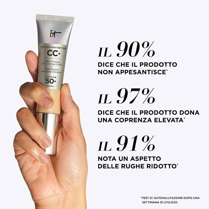 CC Cream It Cosmetics Your Skin But Better Beige Light Medium Spf 50 CC Cream It Cosmetics Your Skin But Better Beige Light Medium Spf 50