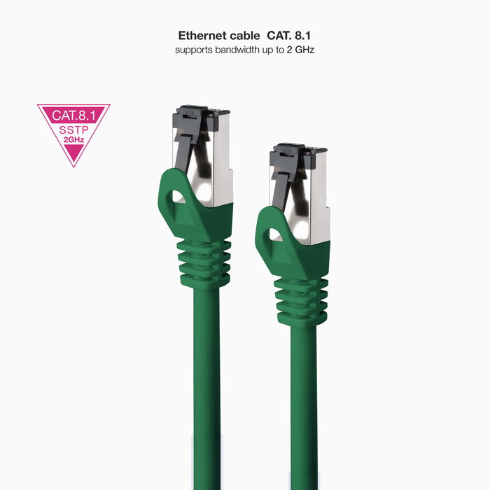Câble USB NANOCABLE 10.20.2002-GR Vert 2 m