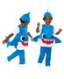 Liragram Déguisement Infantil Baby Shark Papa Bleu Talla 3-4 Años