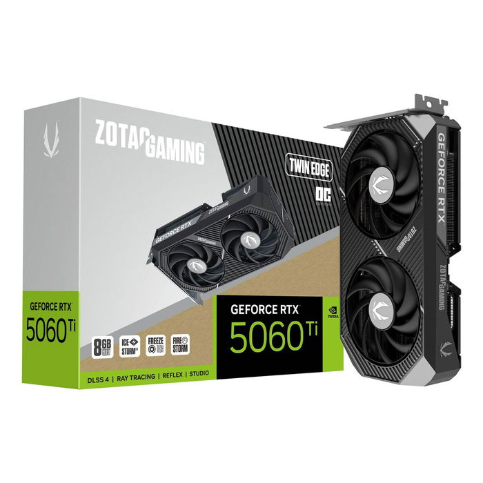 Carte Graphique Zotac ZT-B50610H-10M geforce rtx 5060 ti 8 GB