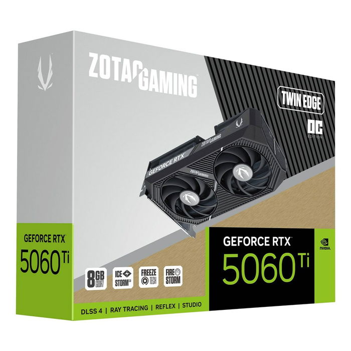 Carte Graphique Zotac ZT-B50610H-10M geforce rtx 5060 ti 8 GB