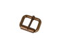 Innspiro Lot de 5 Boucles Rectangulaires en Fer Or Vieil 26 mm