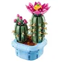 Lego Botanicals 11509 Set de Construction Cactus Fleuri - Plante Artificielle Décoration Chambre - À Partir de 9 Ans