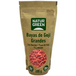 NATURGREEN Baies de Goji Extra Grandes Bio 200 g