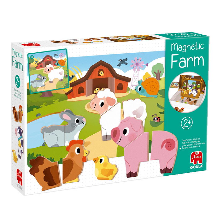 Goula Jeu de Ferme Magnétique