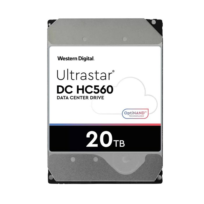 Disque dur Western Digital 0F38652 3,5" 20 TB Disque dur Western Digital 0F38652 3,5" 20 TB