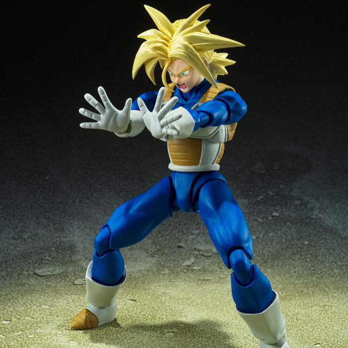 TAMASHII NATIONS S.H. Figuarts Super Saiyan Trunks Infinite Latent Super Power Dragon Ball Z 14cm