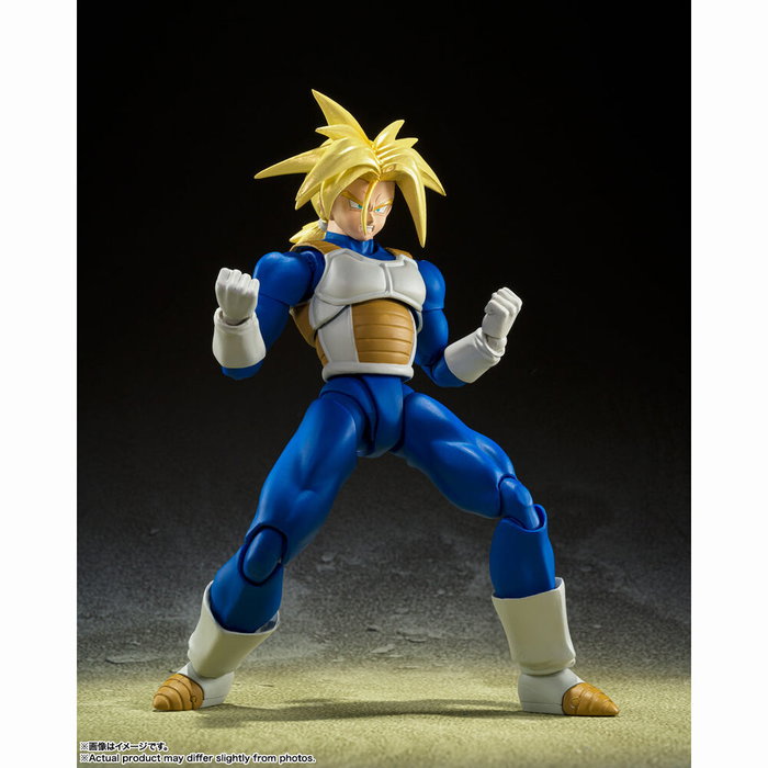 TAMASHII NATIONS S.H. Figuarts Super Saiyan Trunks Infinite Latent Super Power Dragon Ball Z 14cm