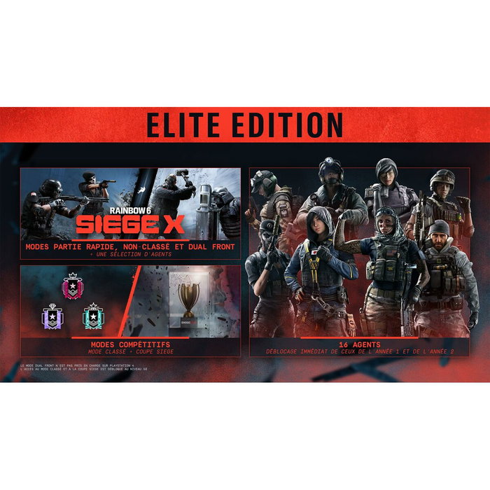 Ubisoft Tom Clancy's Rainbow Six Siege X - Elite Edition PS5 Ubisoft Tom Clancy's Rainbow Six Siege X - Elite Edition PS5